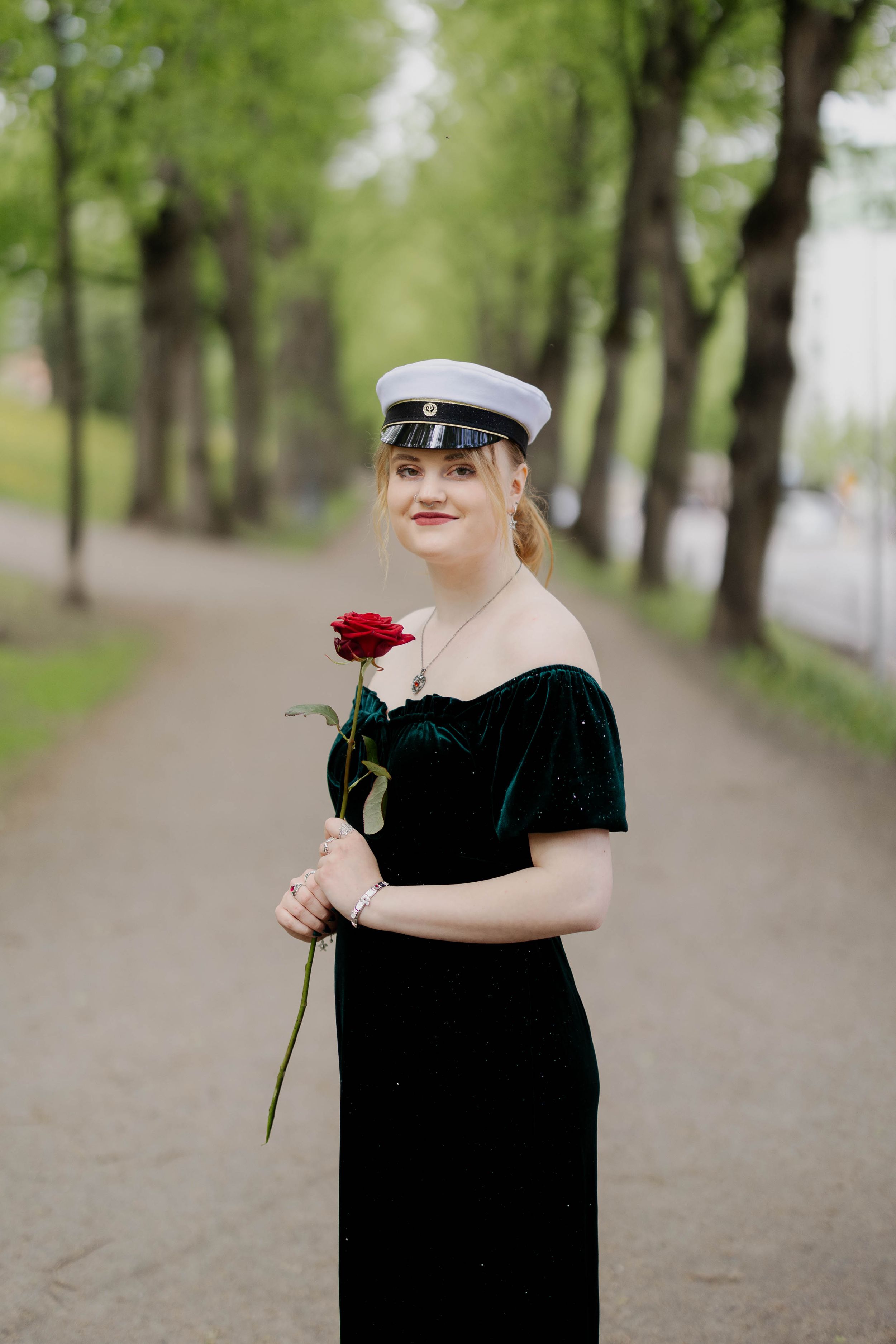 Ylioppilaskuvaus miljöössä
