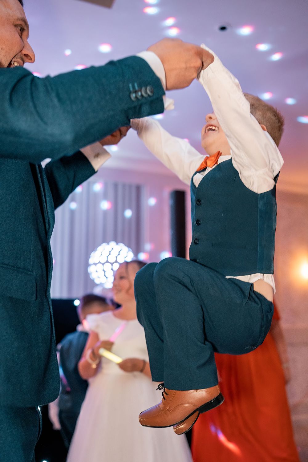 NORFOLK WEDDING PARK FARM HOTEL BURNT ORANGE WEDDING DECOR