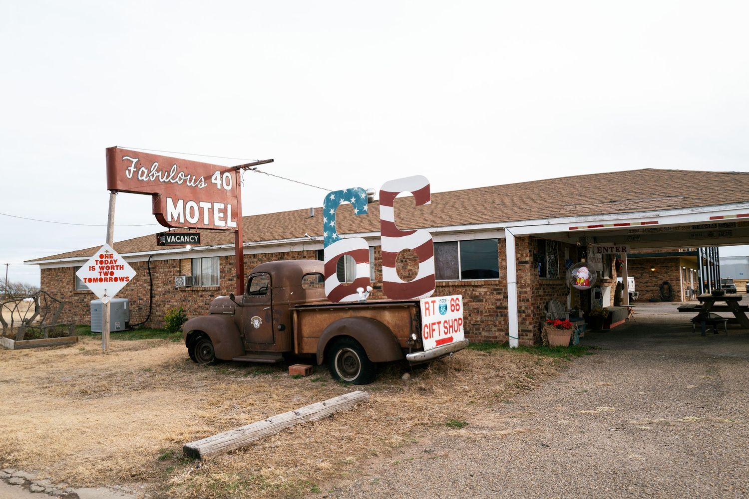 Fabulous 40 Motel Adrian Texas Route 66