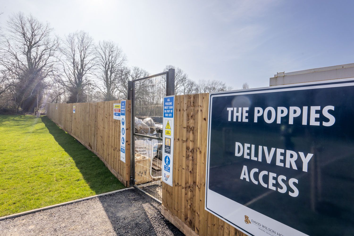 Commercial fencing and infrastructure photography for construction sites-07