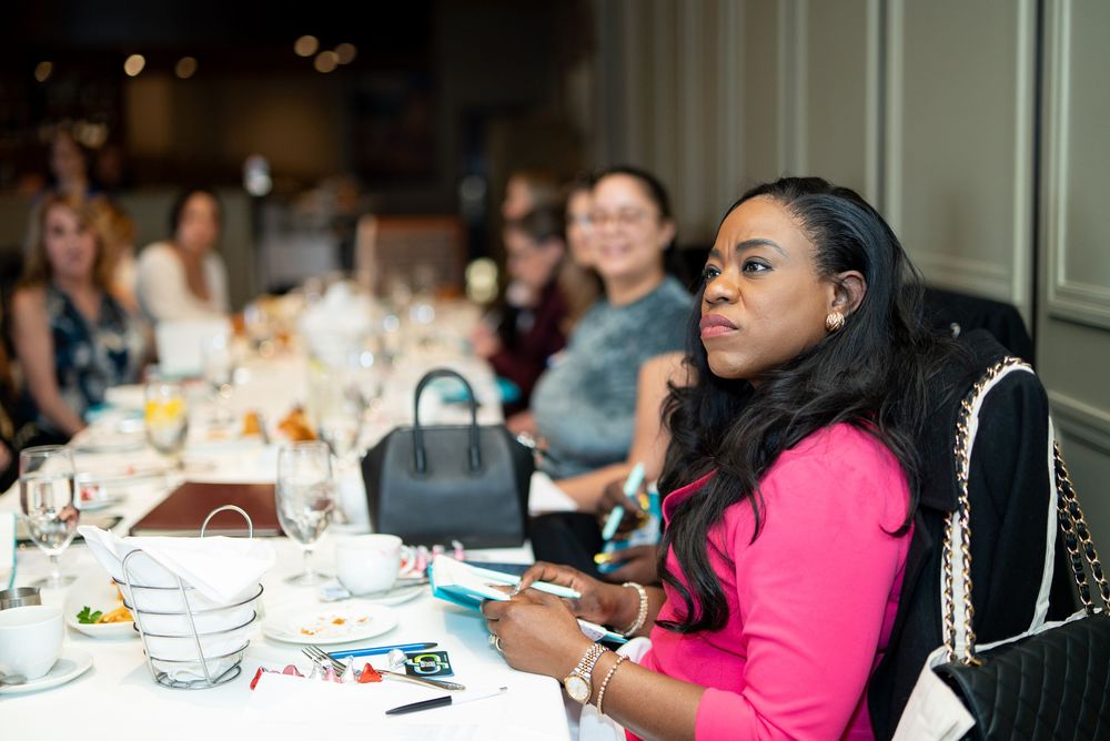 Women CEO & Entrepreneurship Lunch Networking Event hosted at Davio’s Braintree at the South Shore Plaza with Leah Ramuglia Photography.