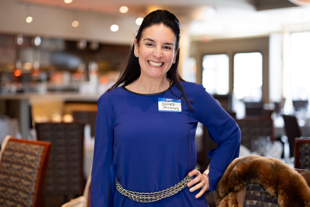 Networking event on Optimizing Mental Health for Peak Performance. Featuring licensed therapist Sherri Crowley.