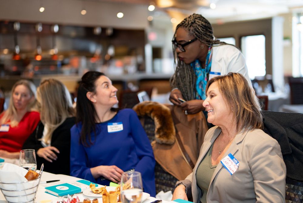 Women CEO & Entrepreneurship Lunch Networking Event hosted at Davio’s Braintree at the South Shore Plaza with Leah Ramuglia Photography.