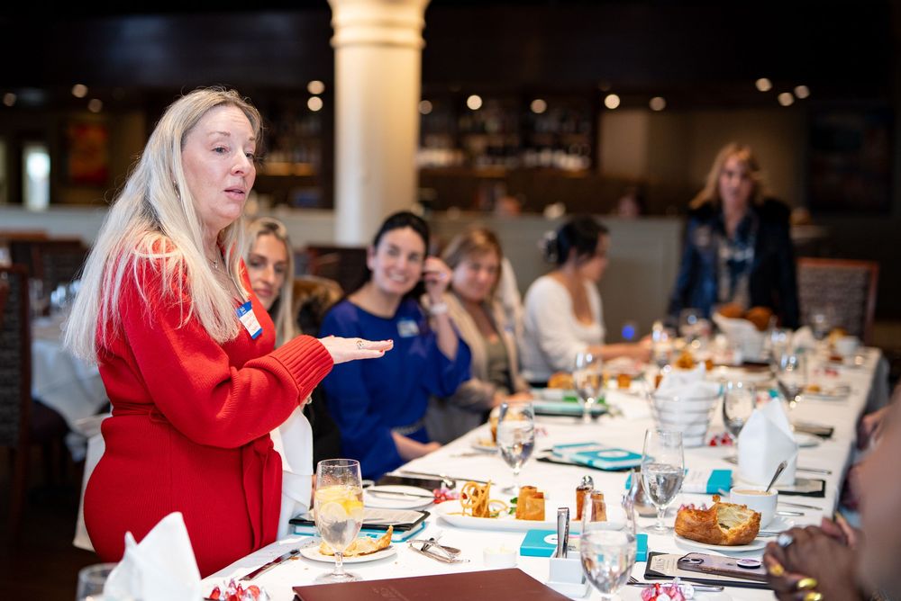 Women CEO & Entrepreneurship Lunch Networking Event hosted at Davio’s Braintree at the South Shore Plaza with Leah Ramuglia Photography.