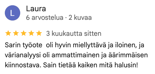 Paras Värianalyysi Helsinki