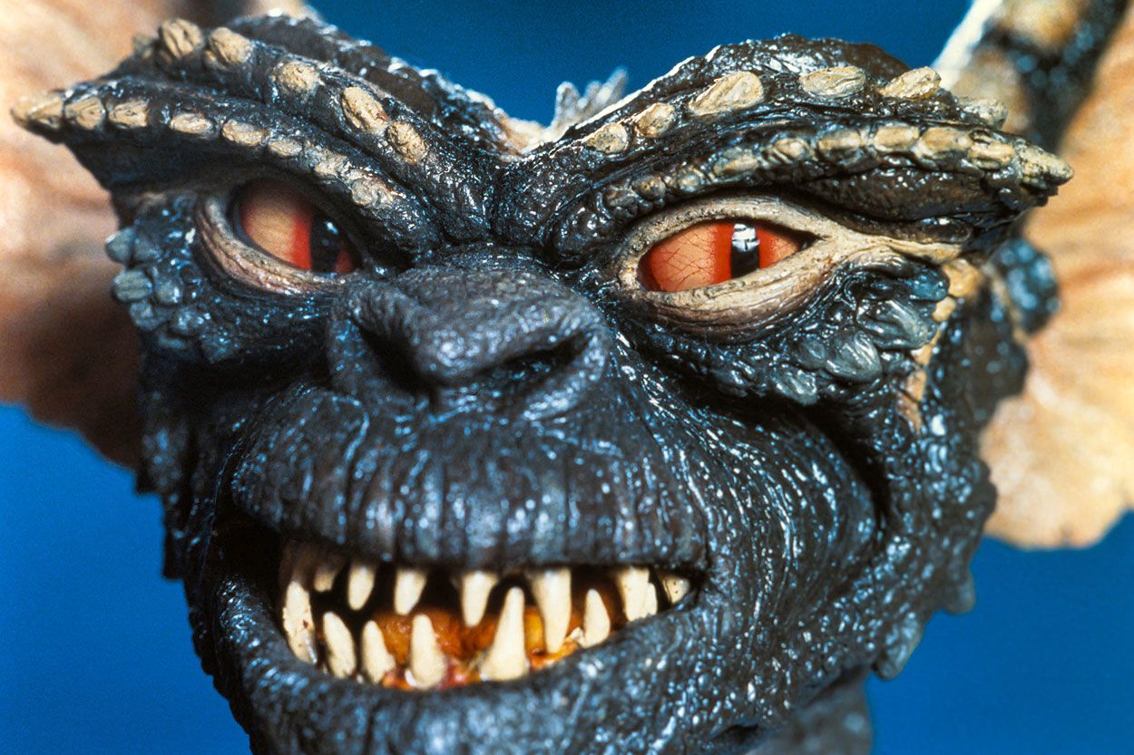 Closeup of a Gremlin face