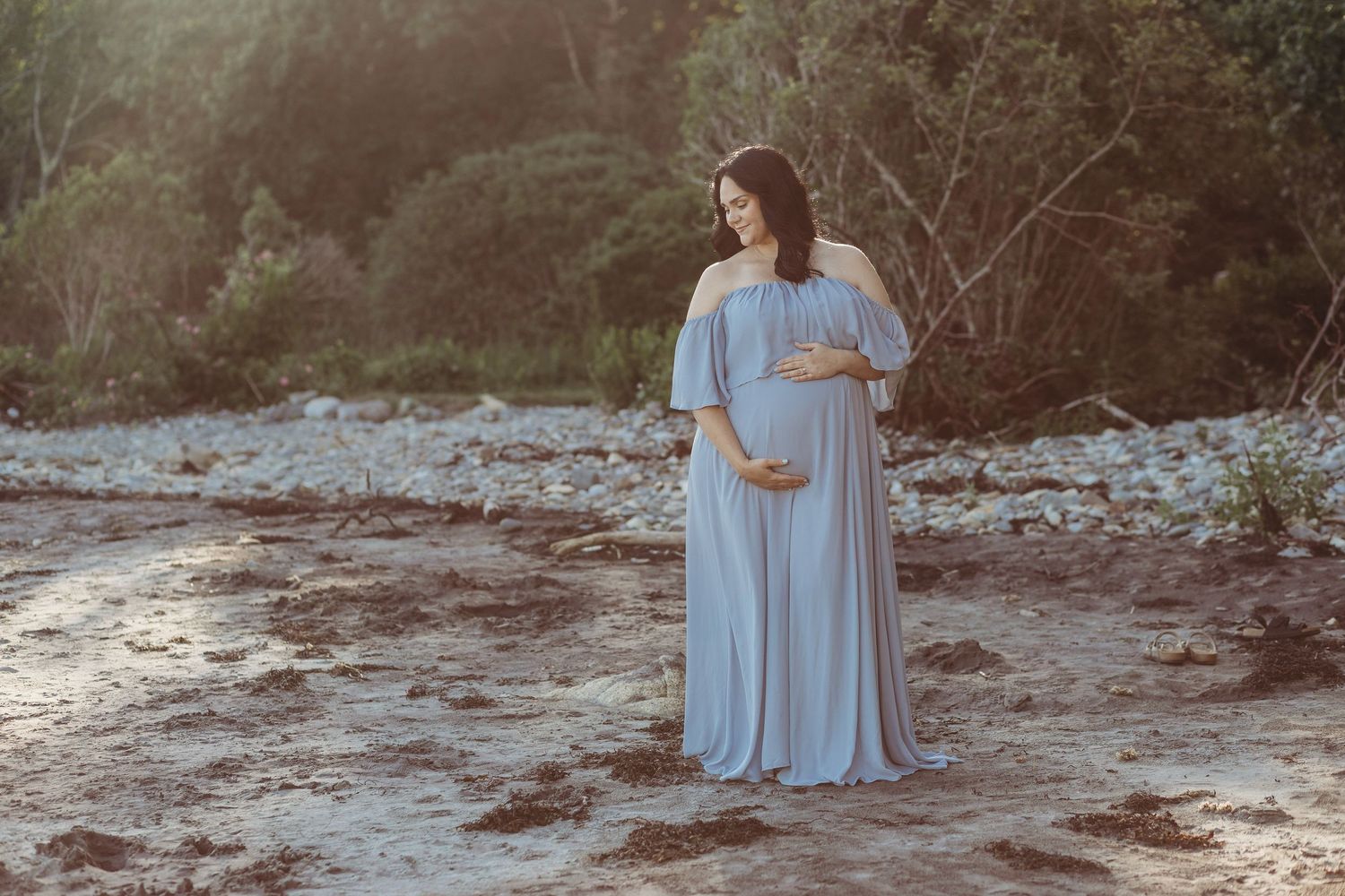 Professional Maine maternity photograph