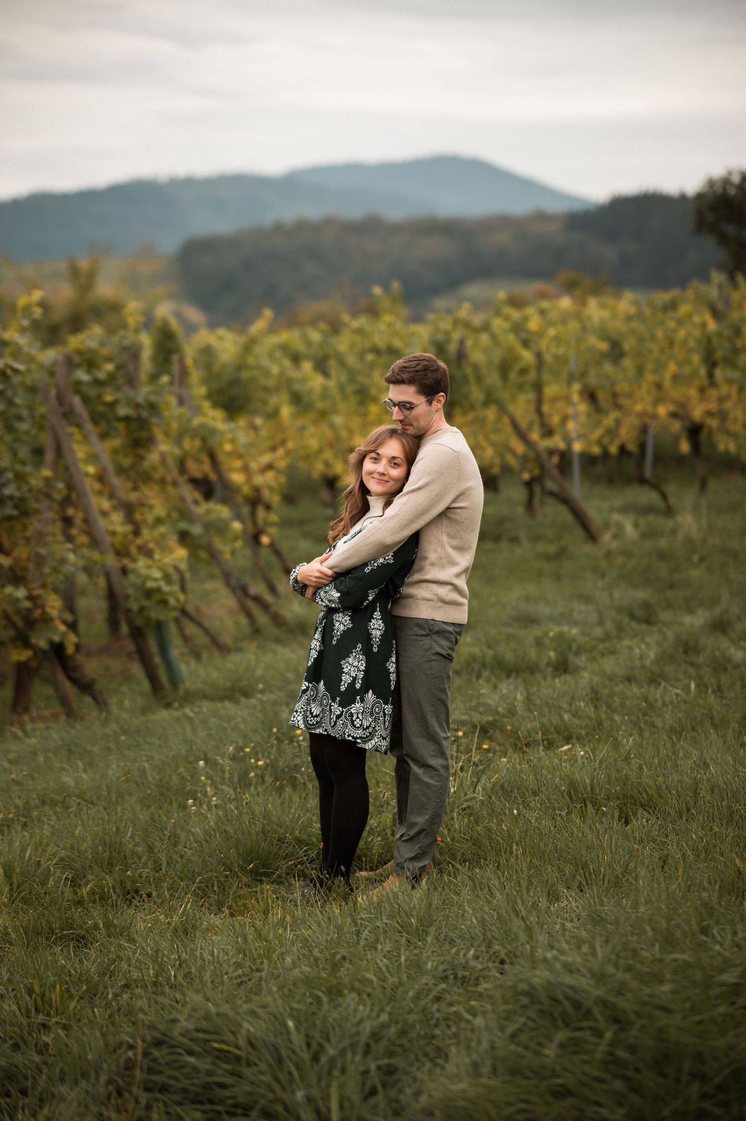 Demande en mariage au Château Burrus en Alsace