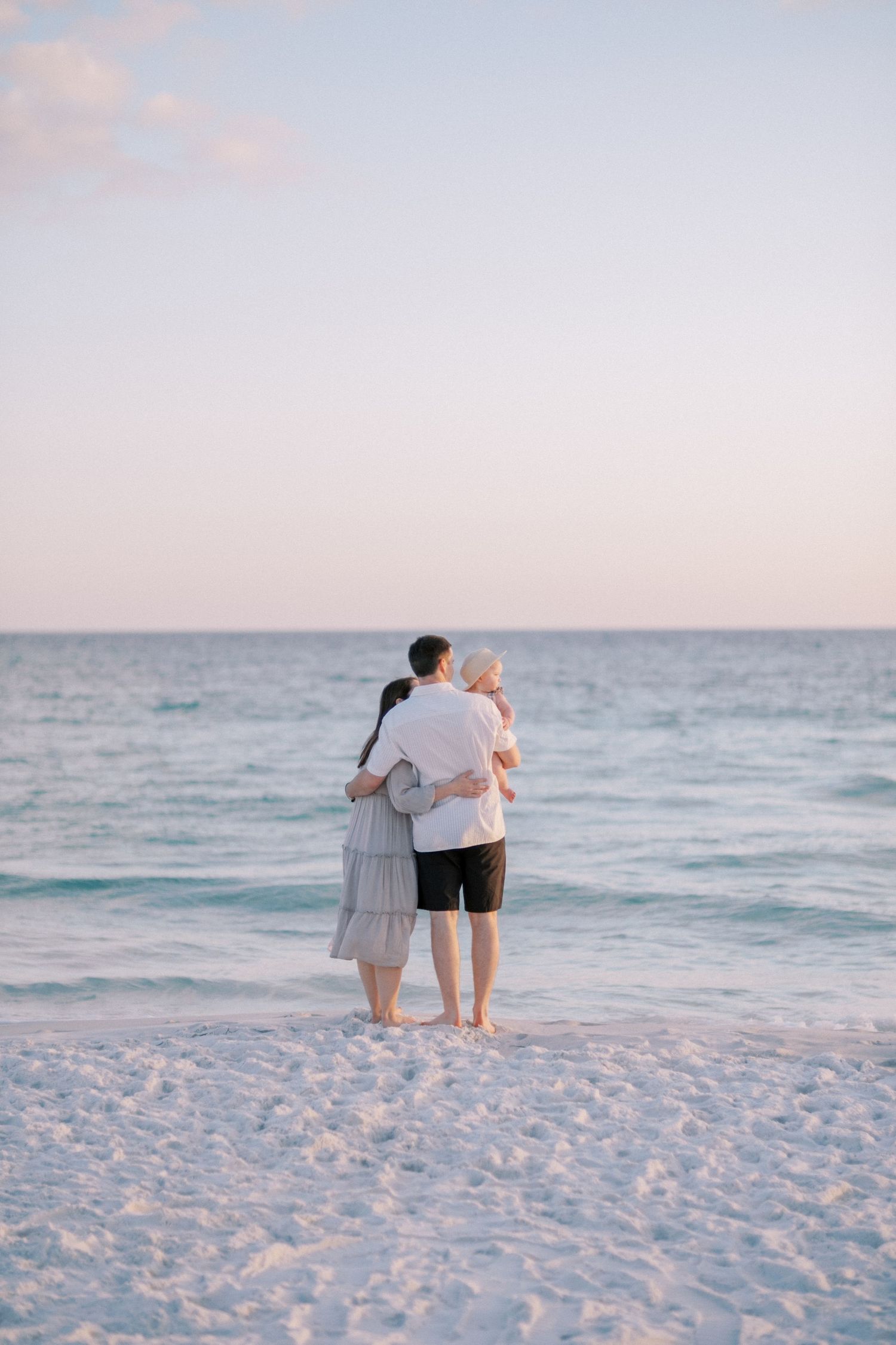 Family session on Boca Grande, FL