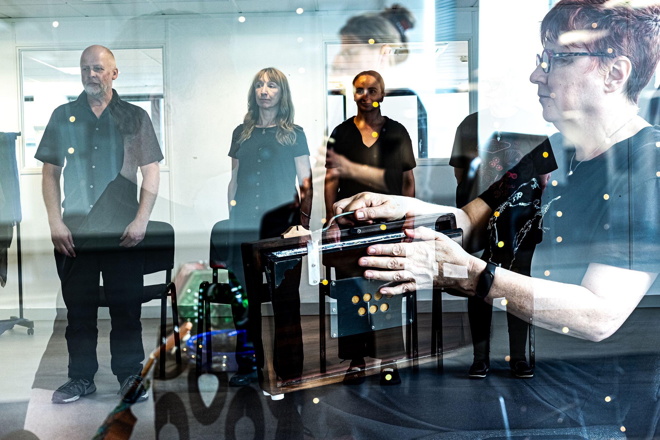 playback theatre with Agi Orban in Newcastle upon Tyne, workshop and performance