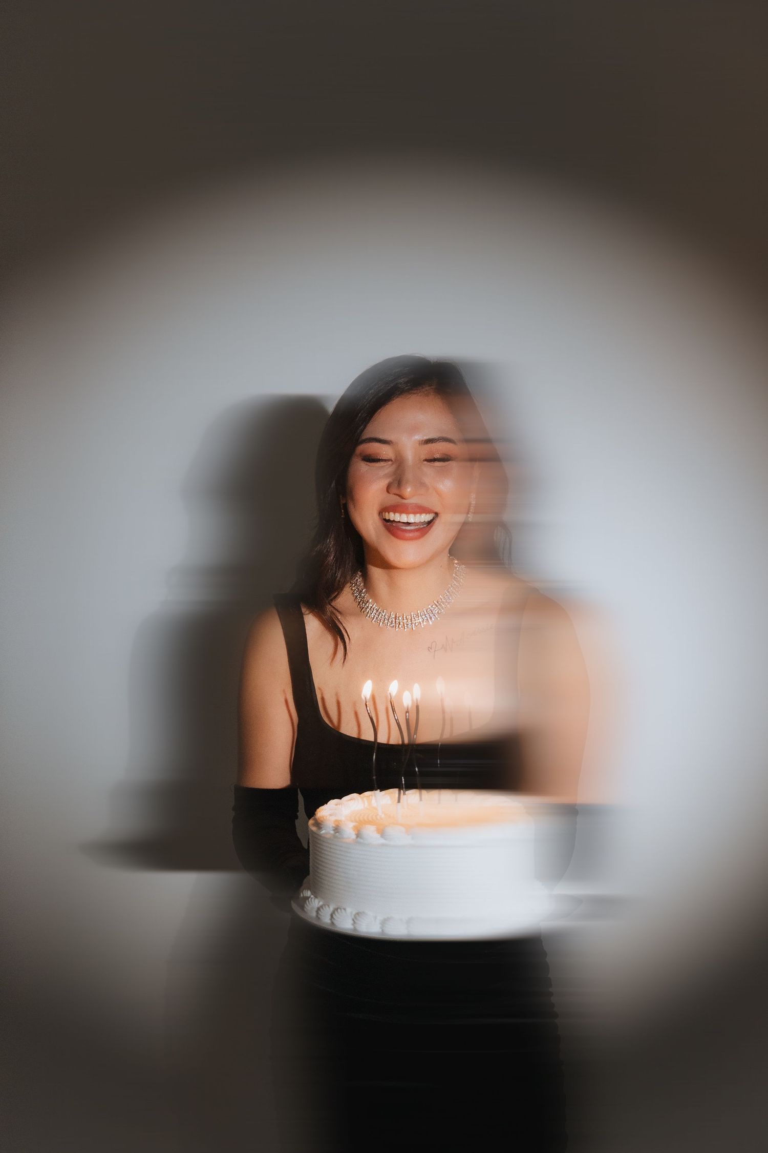 Creative portrait photography in Dubai with cinematic lighting
