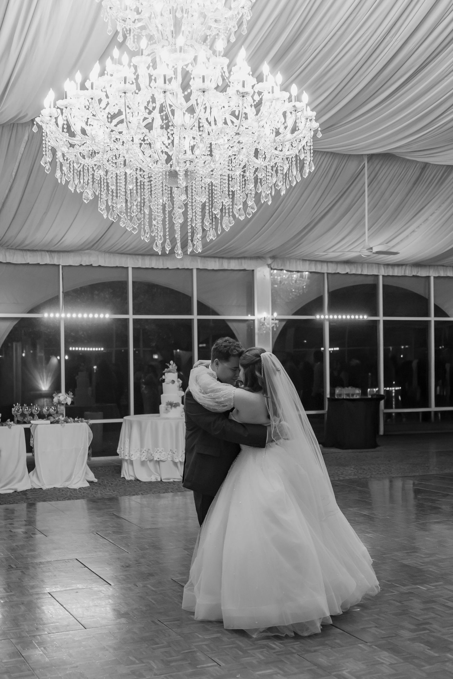 Wedding photographer at Grace Gardens in El Paso, TX