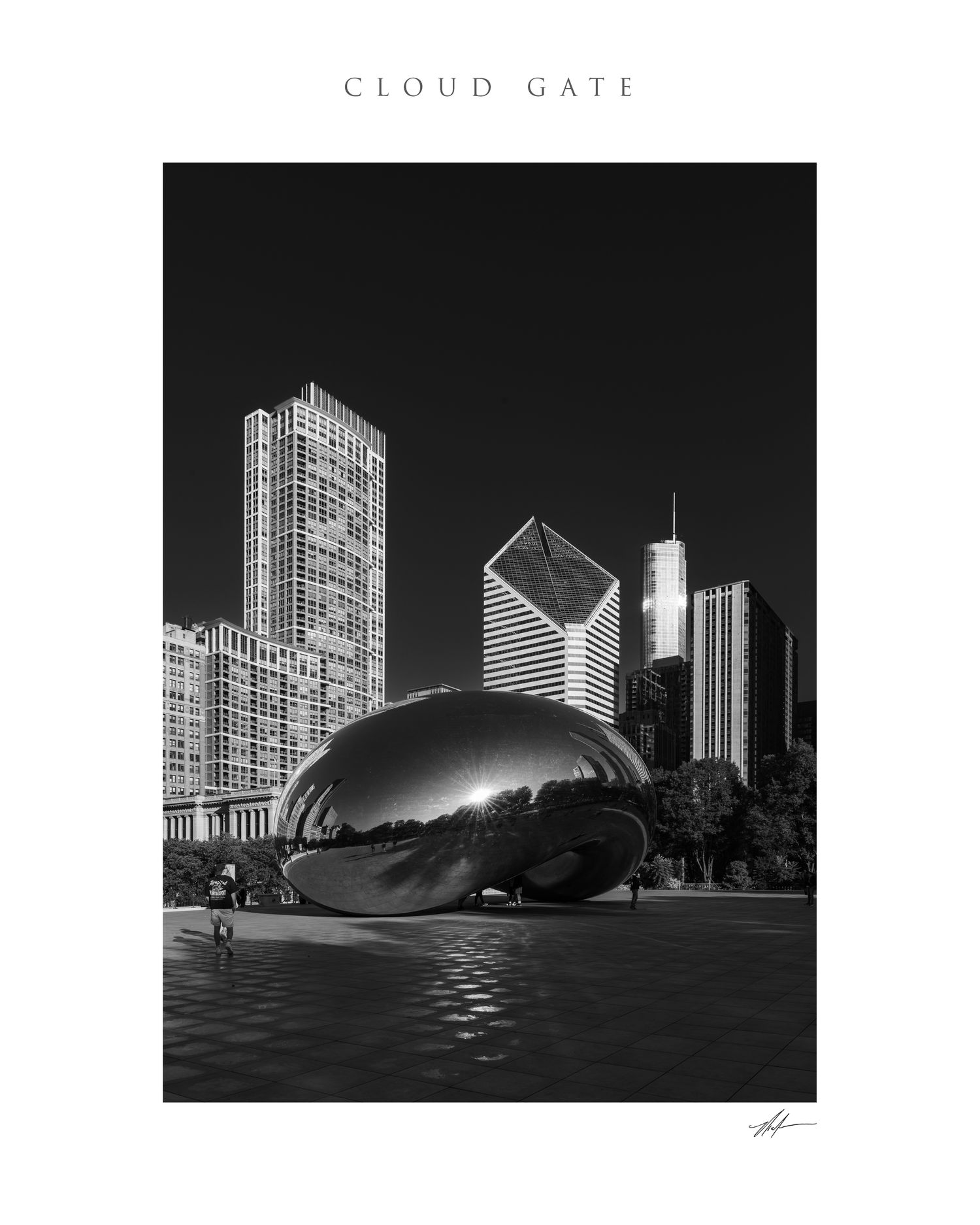Cloud Gate aka 'The Bean', Chicago