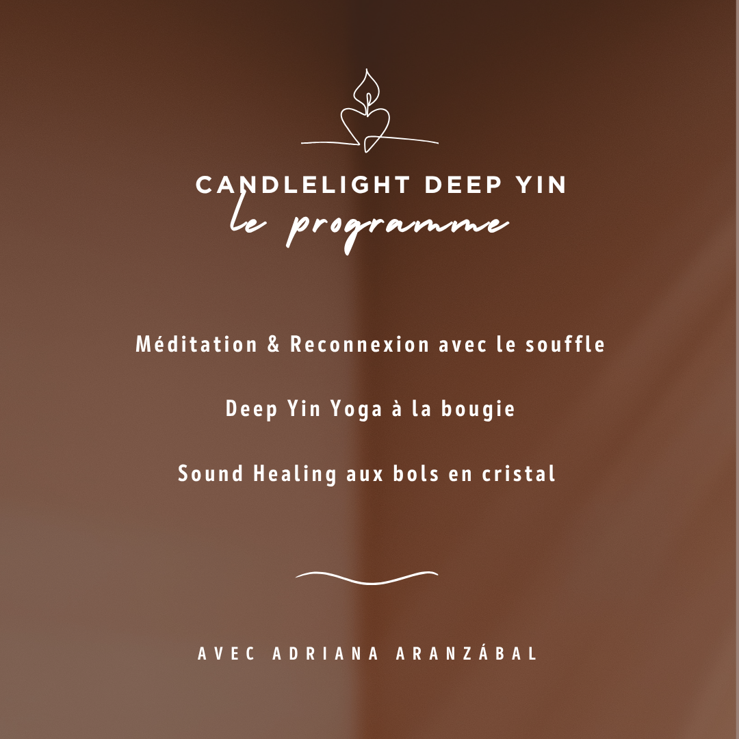 Candlelight deep yin & sound healing_Yoga Korner
