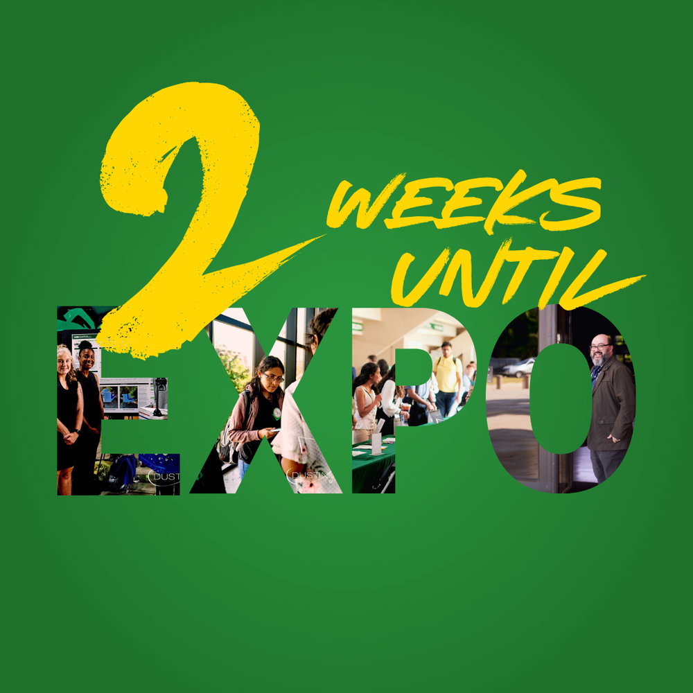 UAB Service Learning and Undergraduate Research 2 weeks until Expo post.