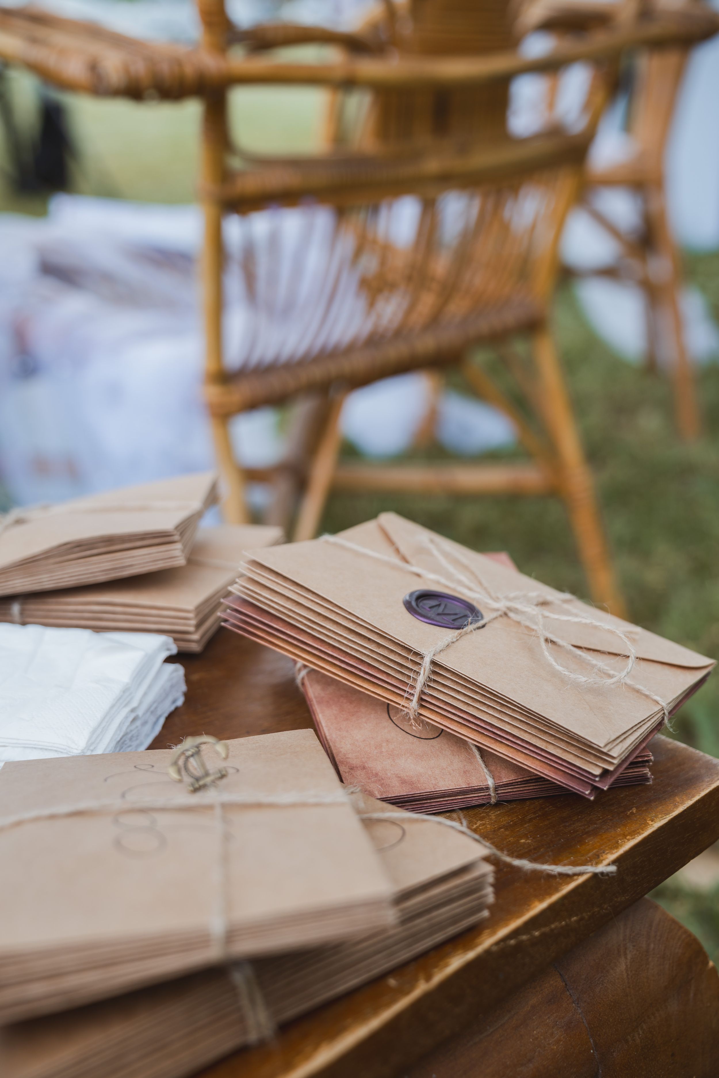 Cérémonie laïque les enveloppes