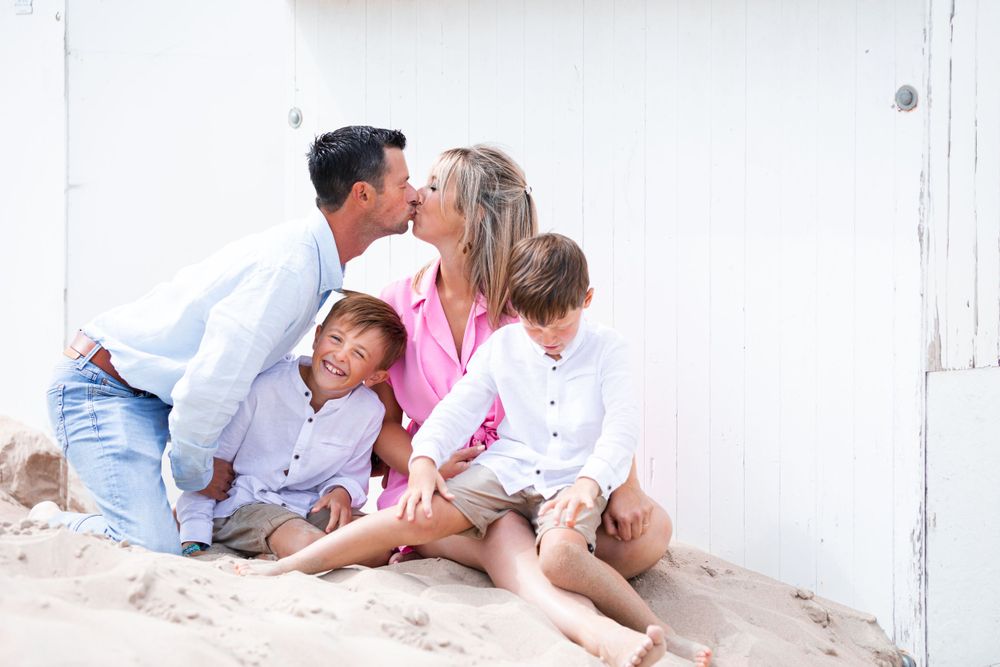 We nemen uitgebreid tijd voor liefdevolle gezinsfoto's