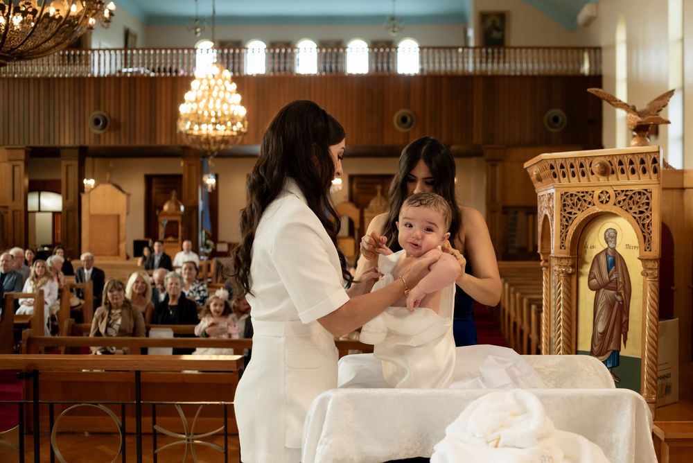 Greek baptism photography in Sydney