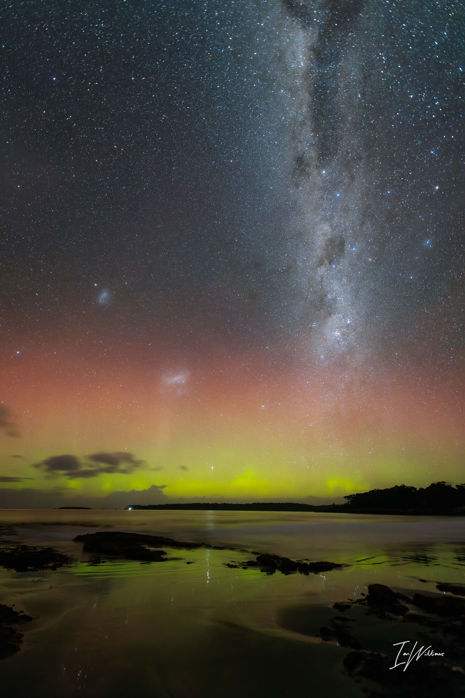 Aurora Australis, Tasmania