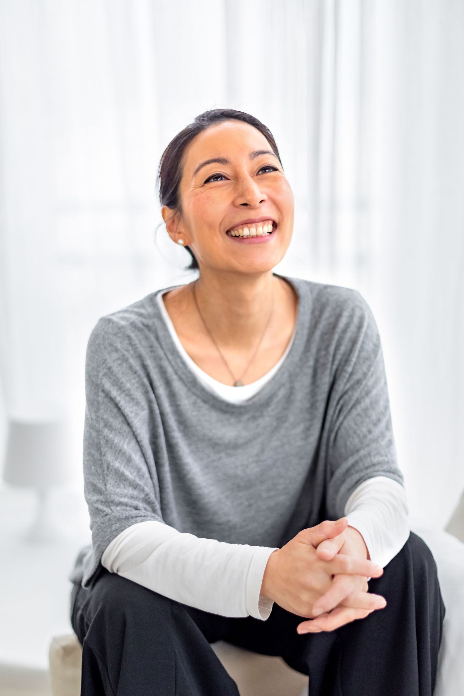 personal branding portrait of business woman Berlin natural interior setting.