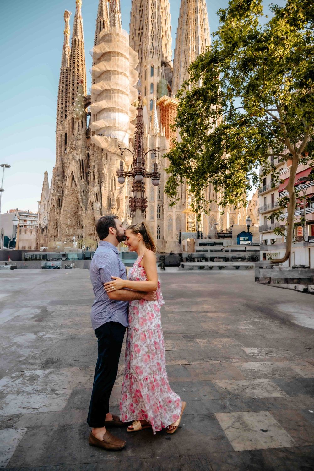 Candid proposal photos Barcelona