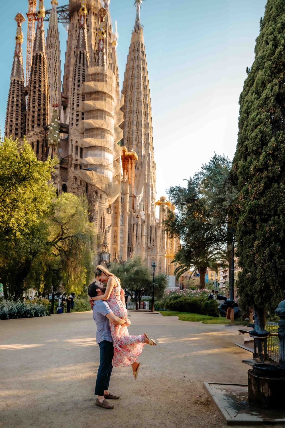 Romantic photography Barcelona