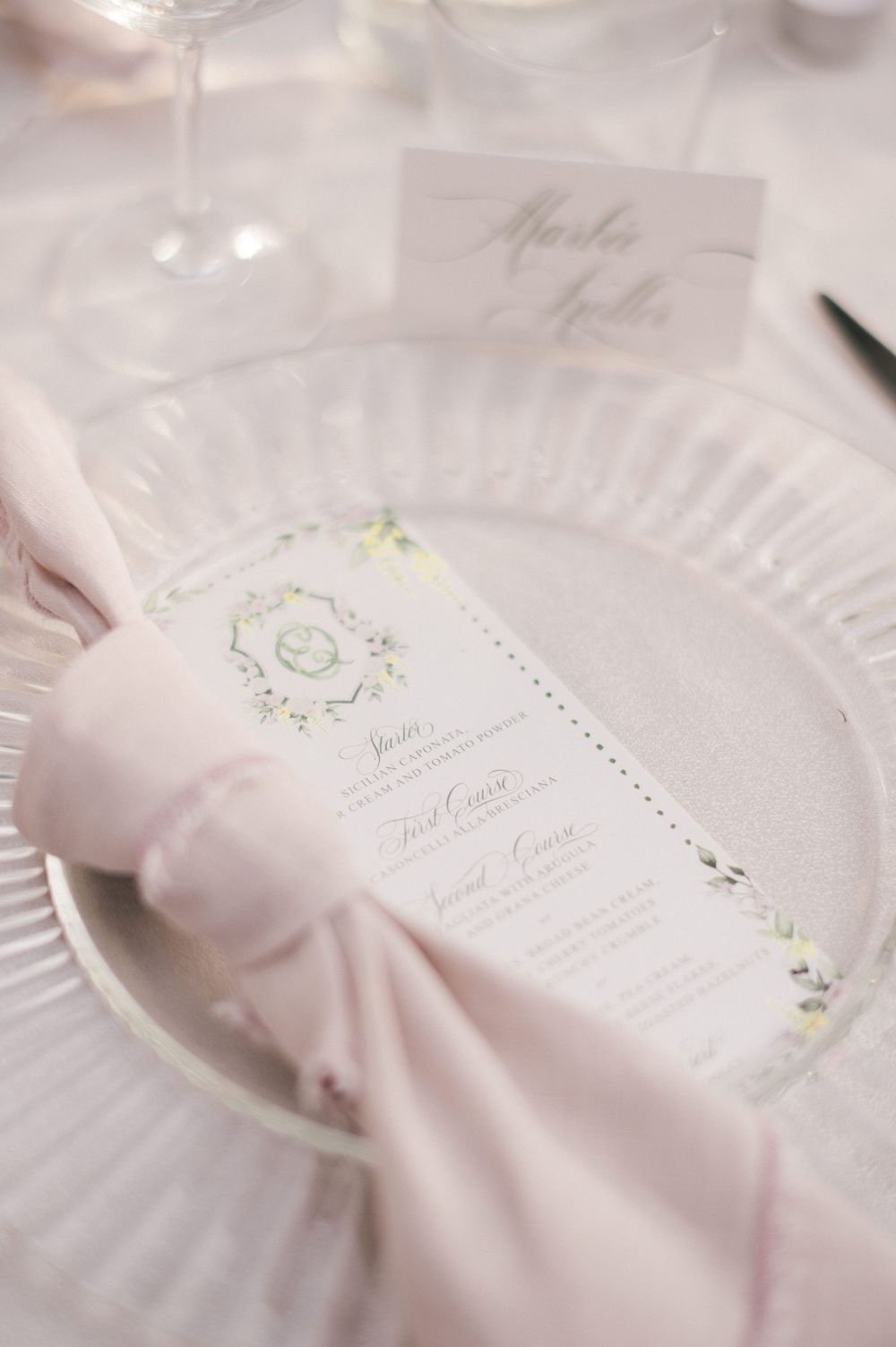 Wedding details of a destination wedding at Lake Iseo Italy