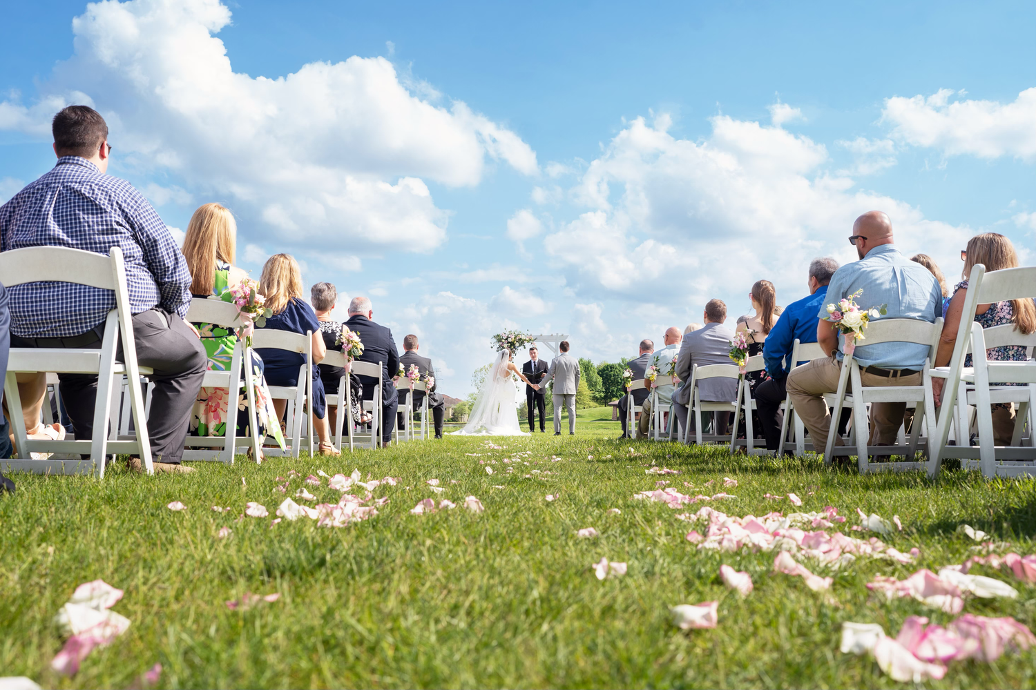 outdoor wedding ceremony the club at corazon photo