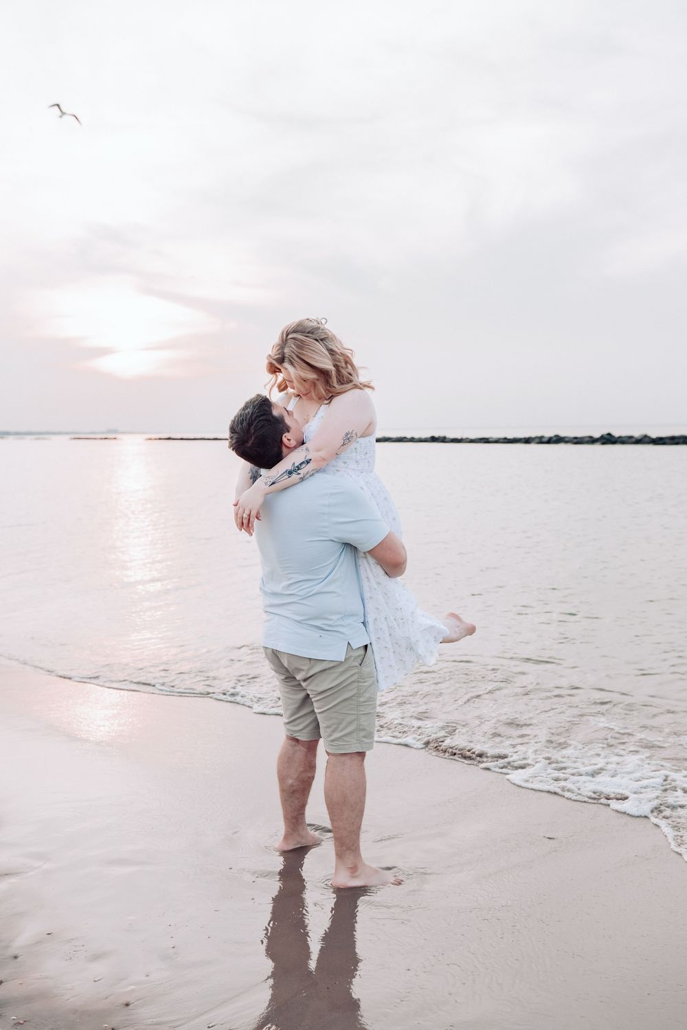 Engagement Beach Portraits East Beach, Virginia Beach