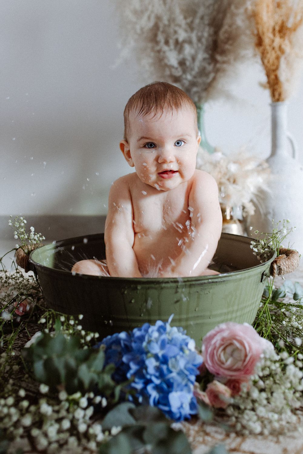 Bain de lait bébé yvelines