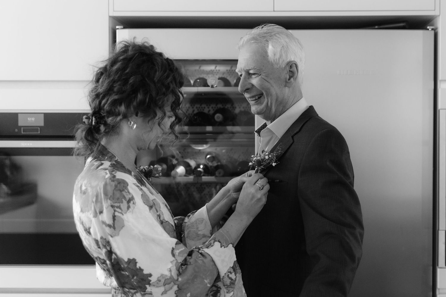 Vader van de bruidegom gefotografeerd door Rochelli’s Fotografie uit Almelo