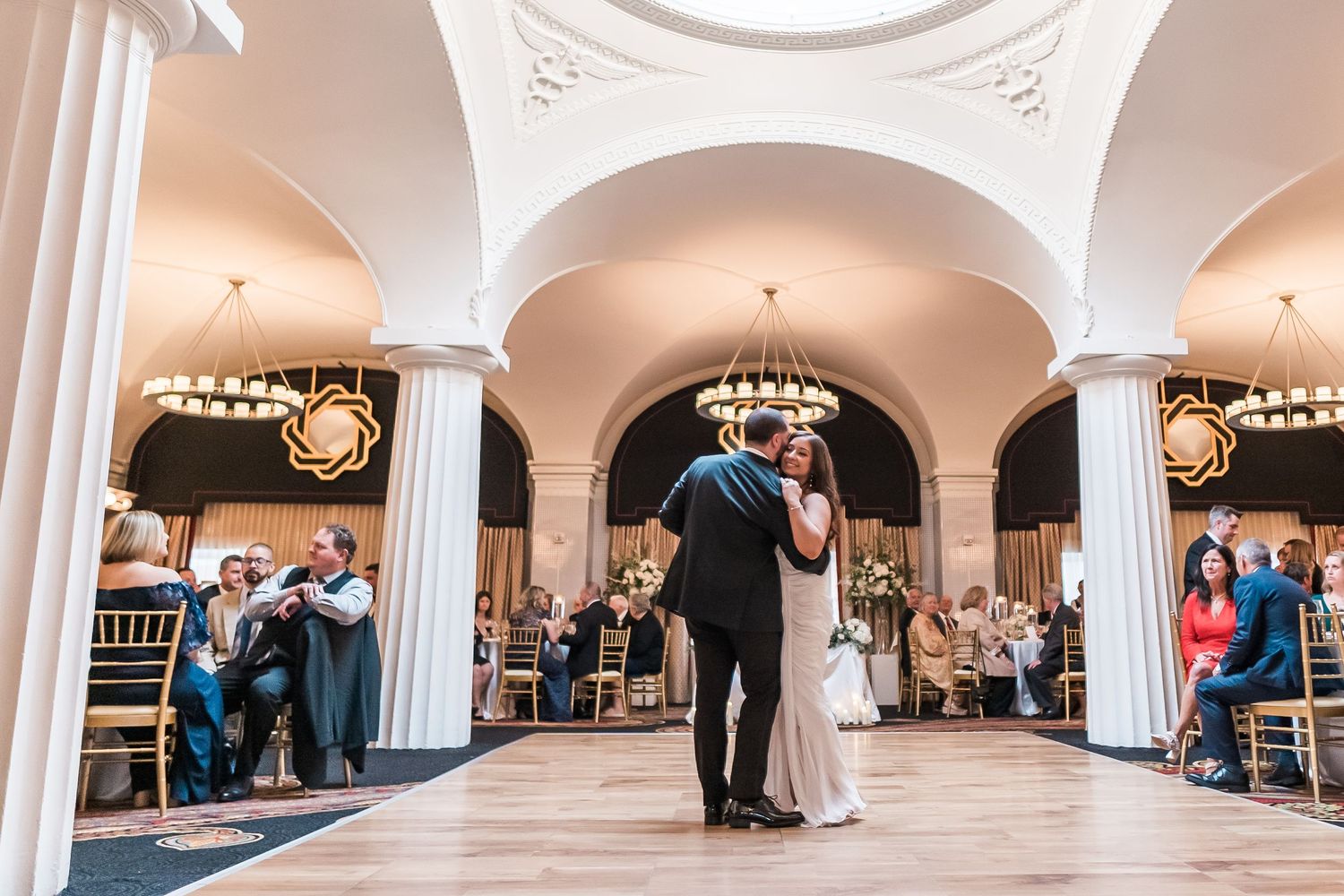 Kristi + EJ | Kimpton Hotel Monaco DC | © Carly Arnwine Photography | Modern Social Events | DJ Mattie Fresh | Le Chateau de Crystale Events
