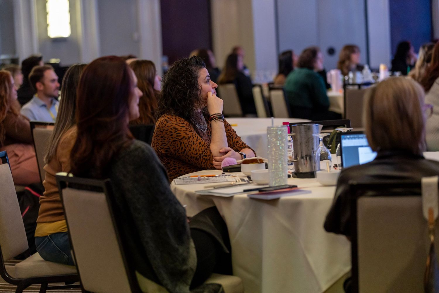 Corporate conference photography in Nashville capturing a professional business meeting event by Amber Reda Photography.