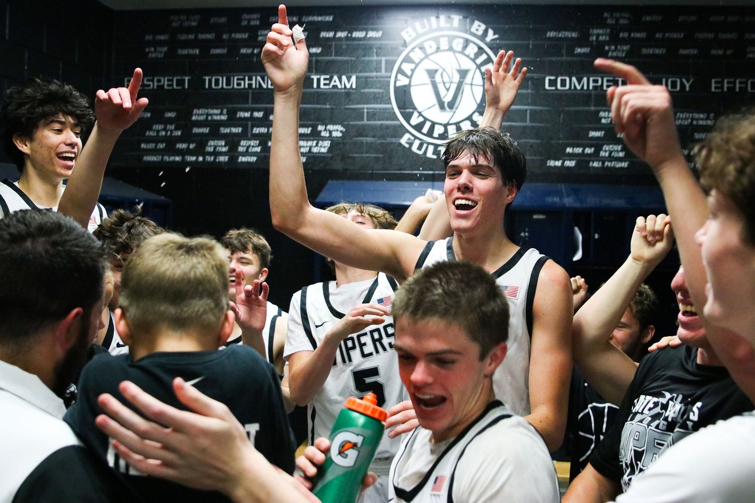 basketball, celebration