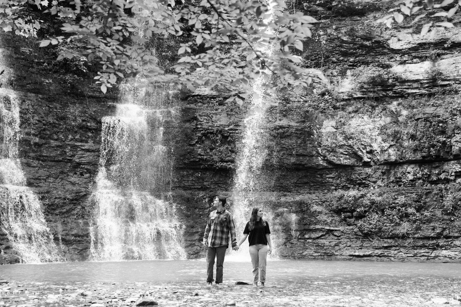 ponca Arkansas engagement session