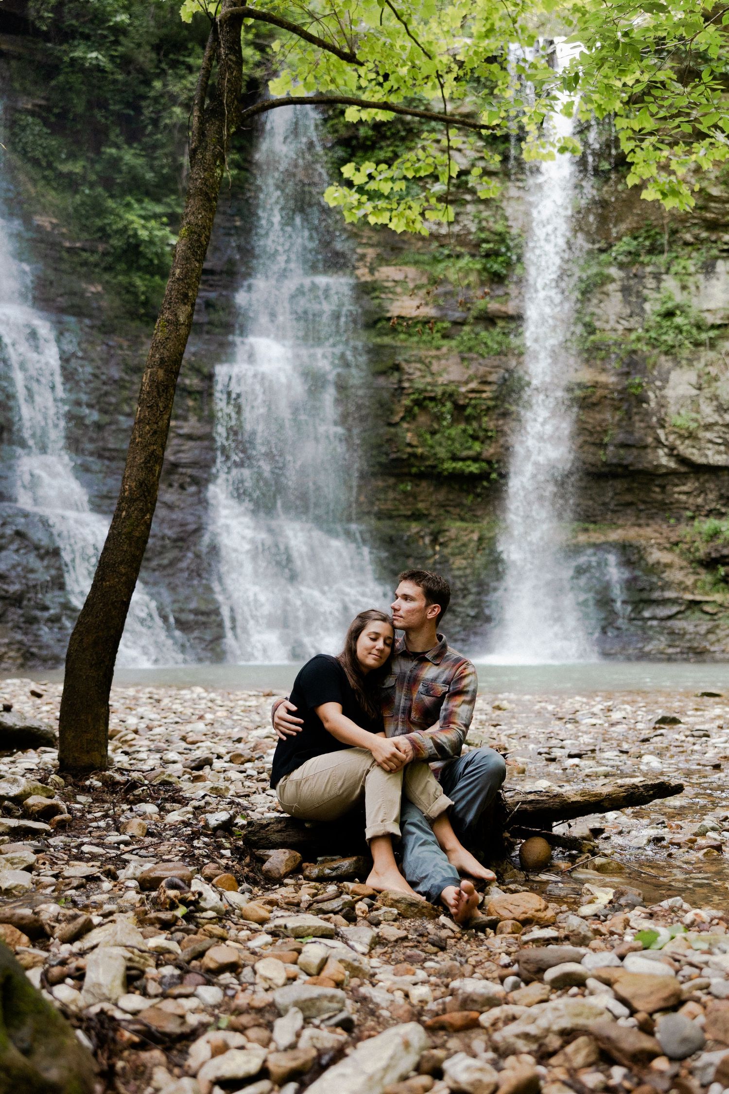 buffalo river engagement session ponca Arkansas
