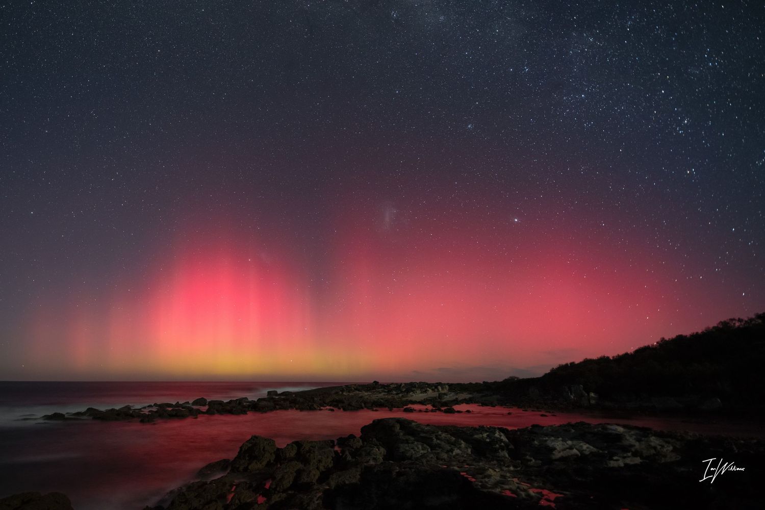 Aurora Australis, Jervis Bay, June 2025