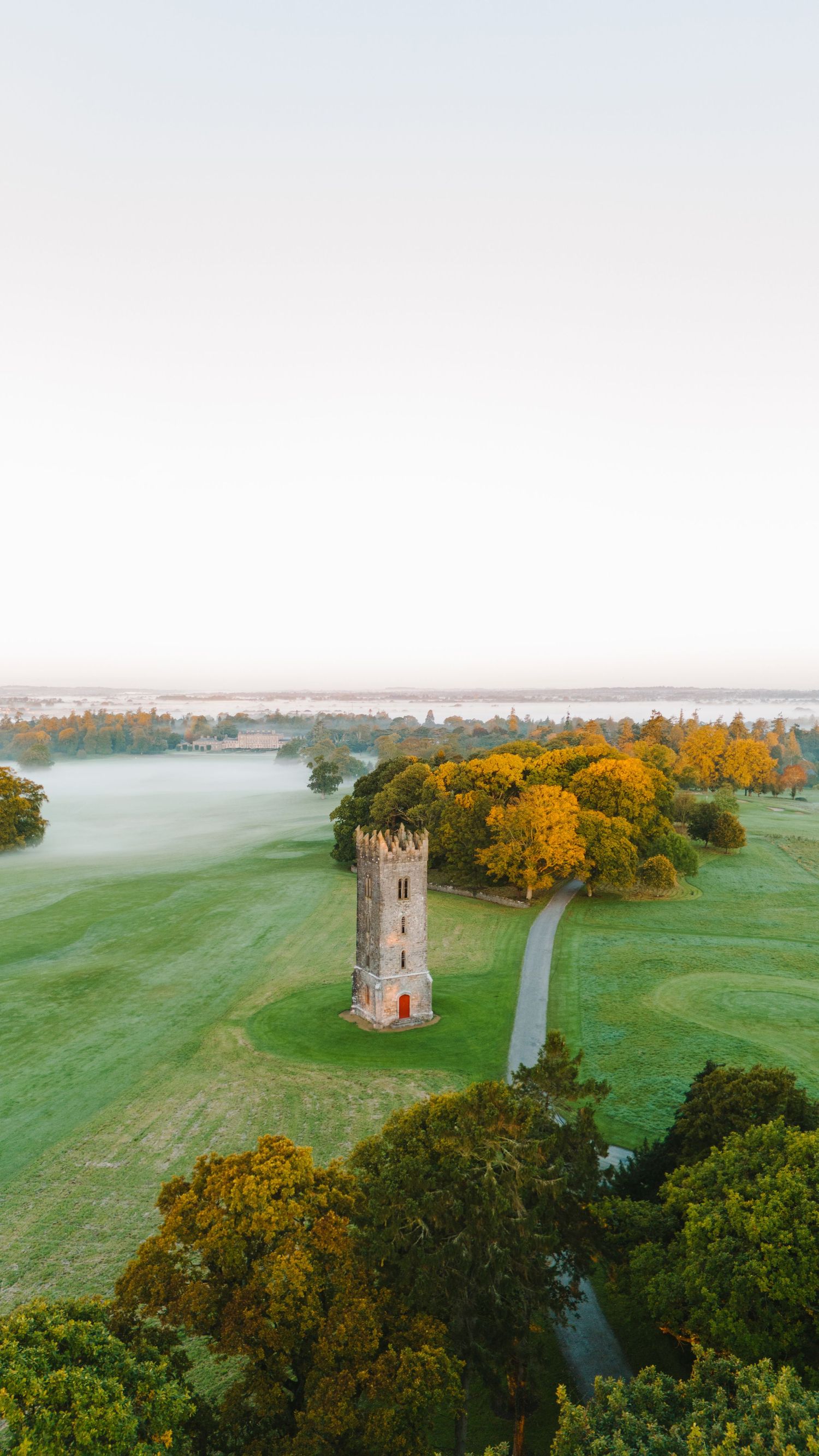 Aerial photo of the Fairmont Carton House in Kildare, Ireland