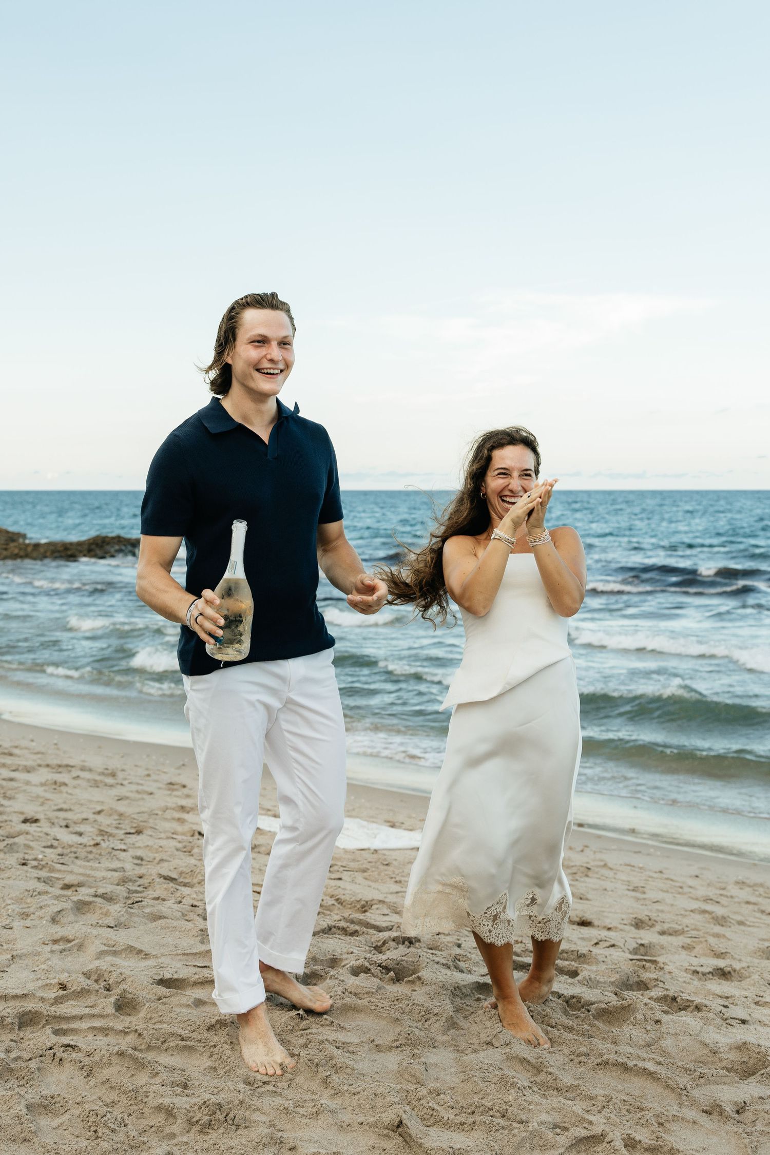 Beach surprise proposal in Florida. Jacksonville Proposal Photographer, Jacksonville Beach Proposal Photographer - Lindsay McDow Photography