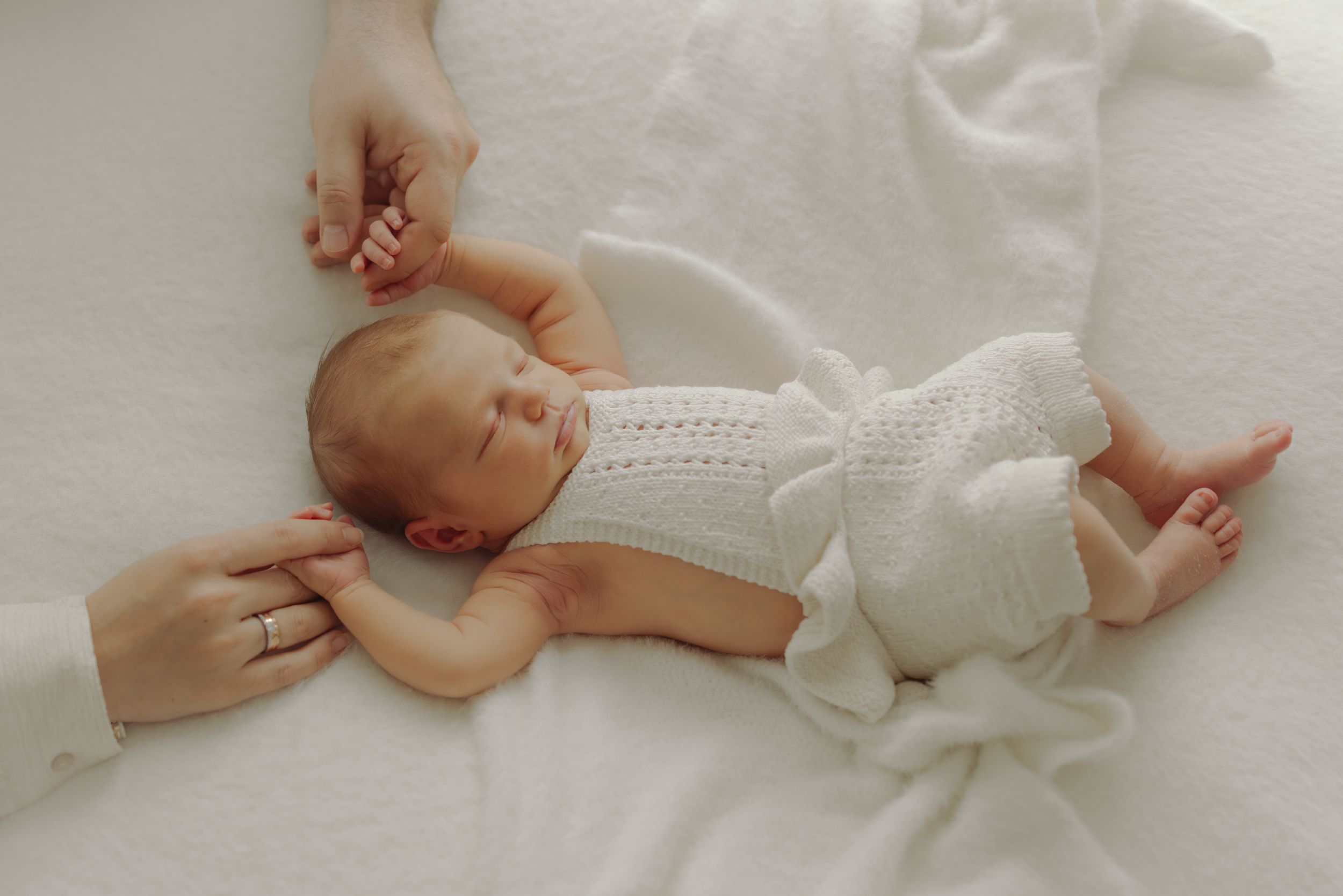 Newborn Foto-Shooting im Tageslichtstudio Schöftland