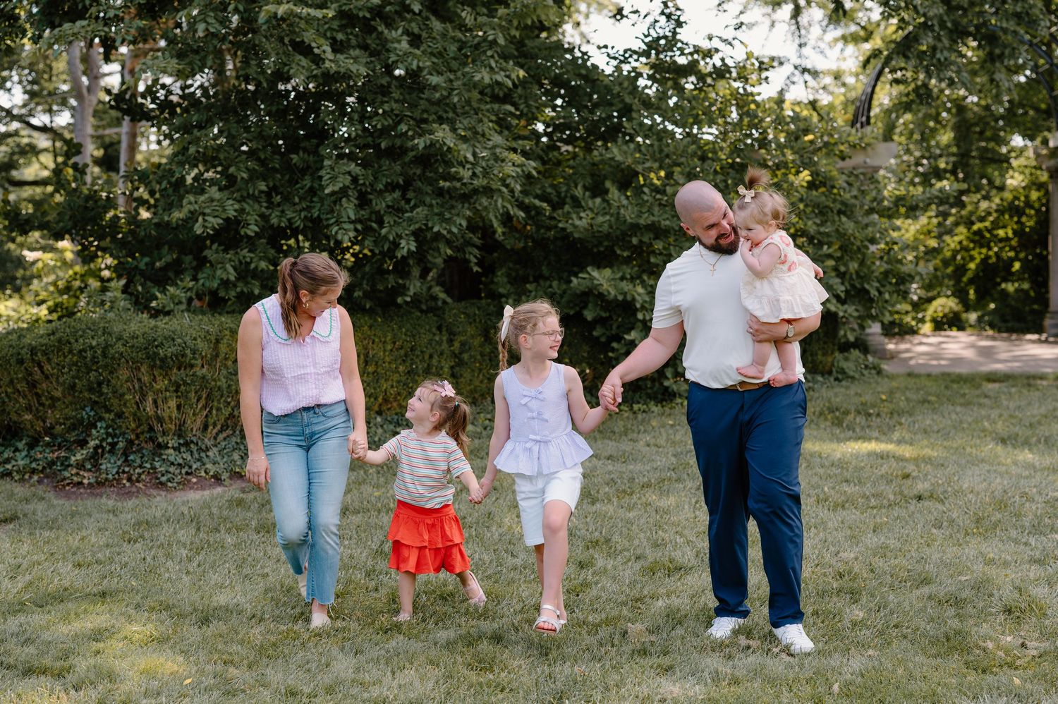 summertime family photography in cincinnati ohio