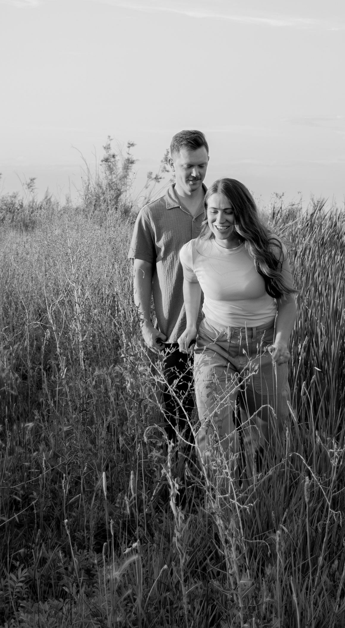 Couple posing