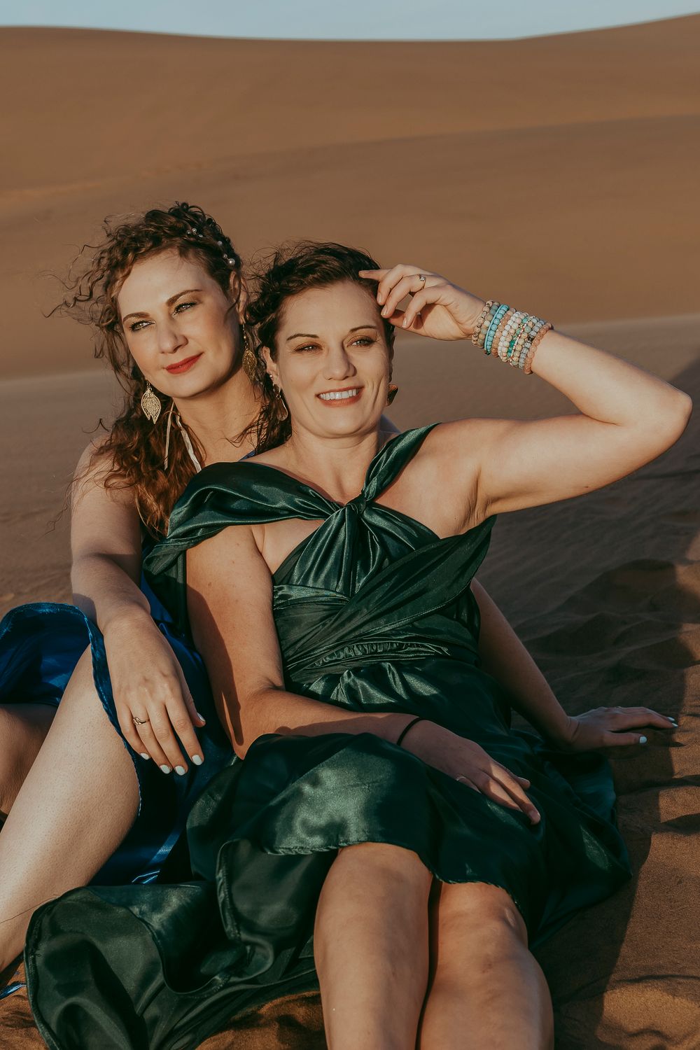 Destination Flying dress photoshoots in the Namib desert