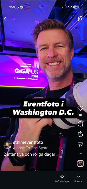 Event photographer in Stockholm Washington