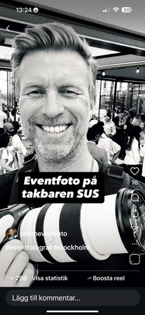 Eventfotograf Tak Stockholm