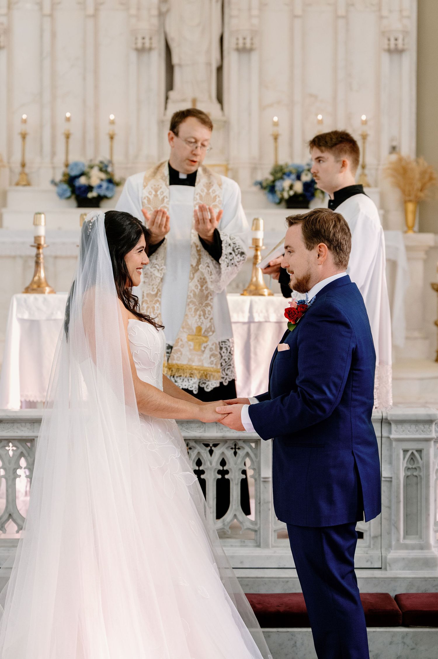 Walla Walla wedding ceremony at St. Patrick's Catholic Church