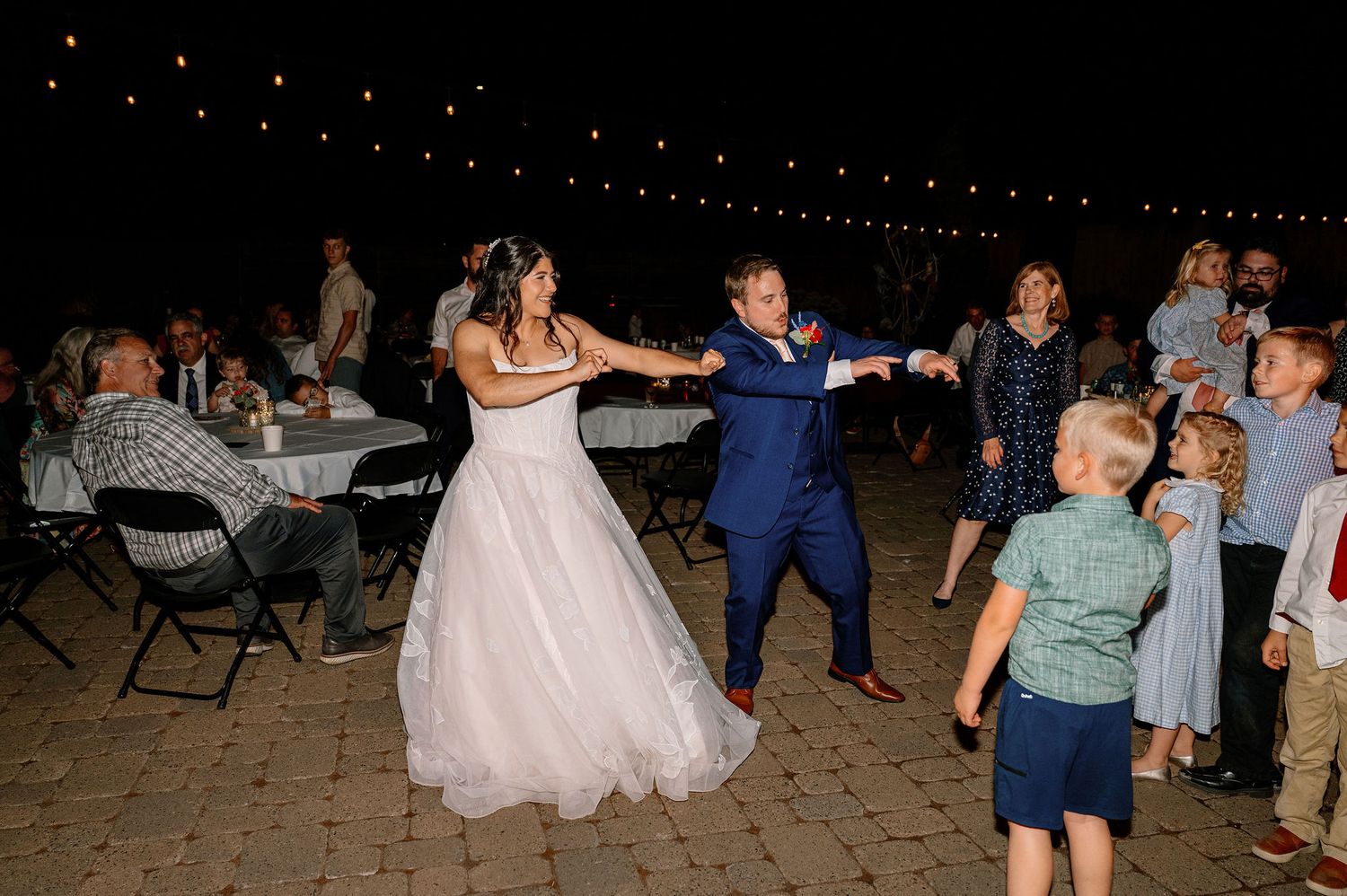 Walla Walla wedding reception at Foundry Vineyards