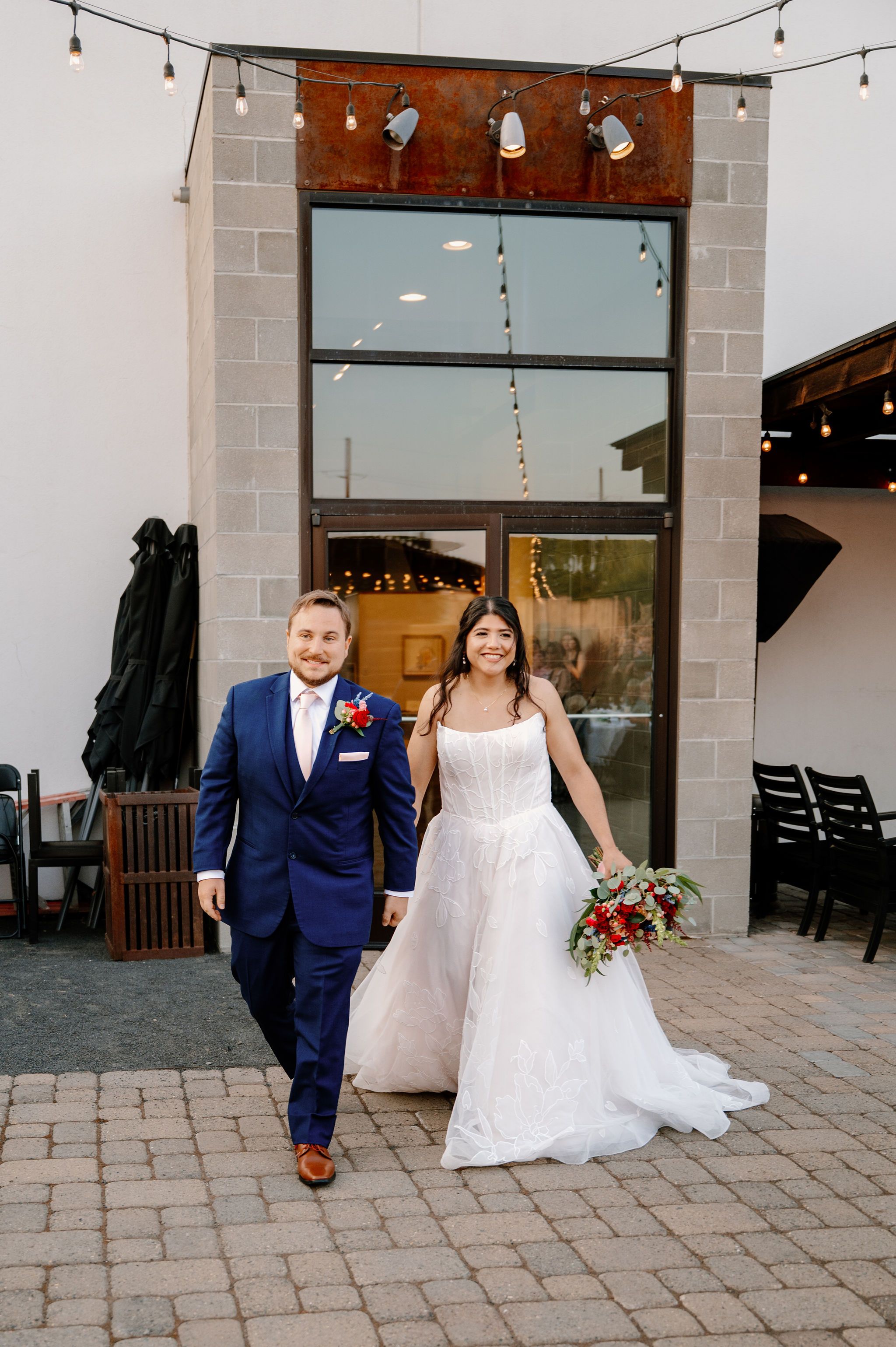 Walla Walla wedding reception at Foundry Vineyards