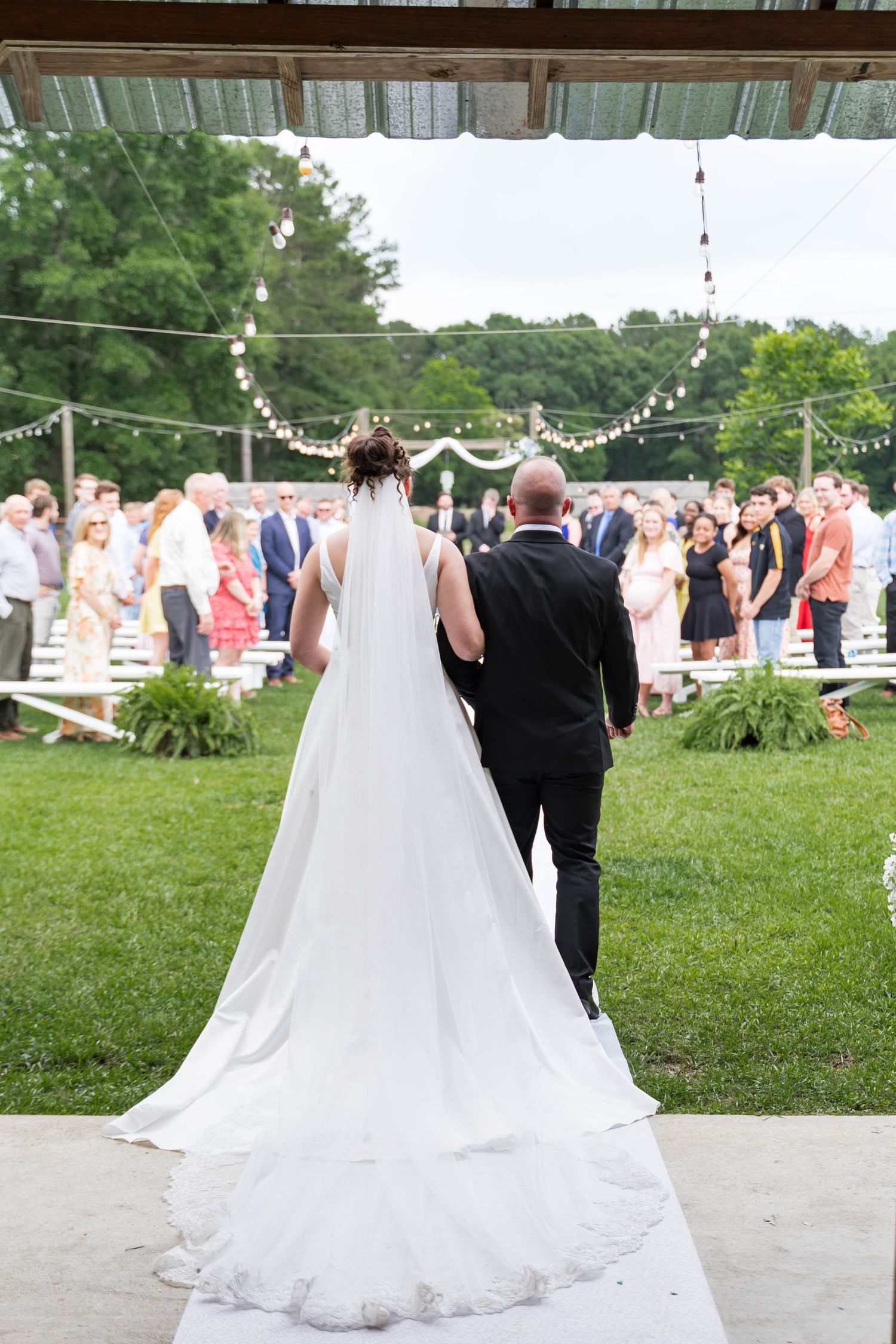 bride with father