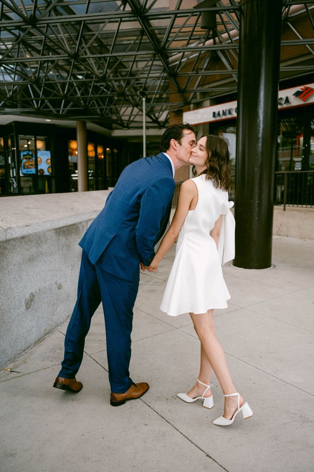 DC Metro at Ballston-MU Station Engagement Photography